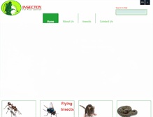 Tablet Screenshot of insectox.com